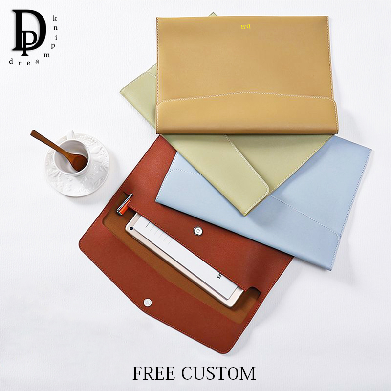 Luxury Bags Names - Pu Lederen Aangepaste Initialen A4 Document