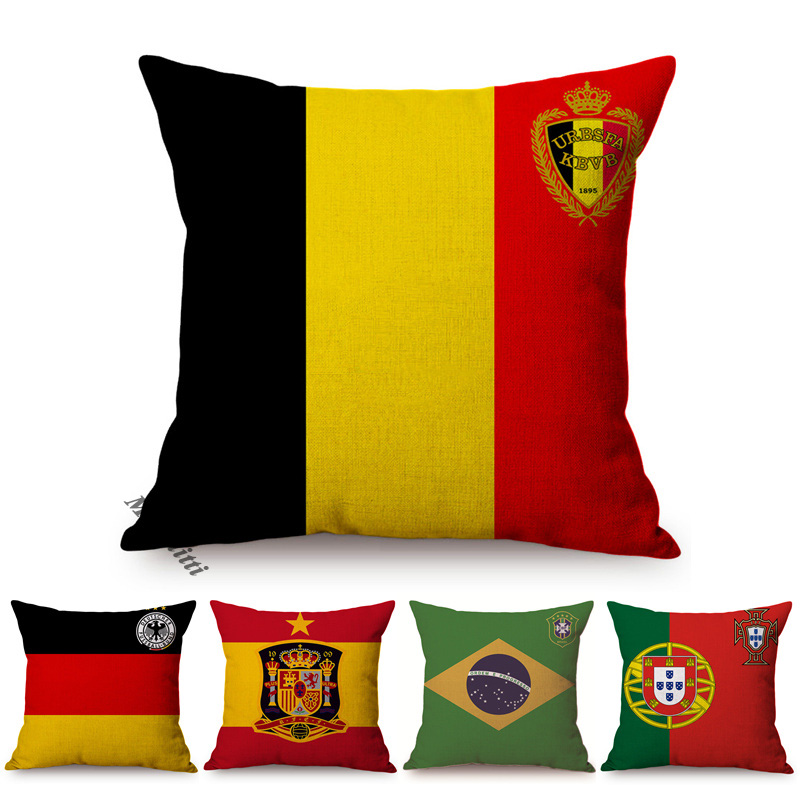 Luxury Bags Europe - Argentinië Vlag Stijl Auto Bank Sierkussen