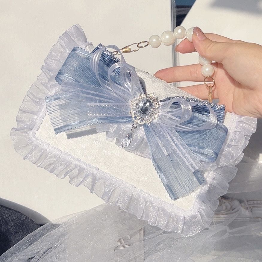 Ketting Zilver En Blauw Lolita - Luxury Y2K Bags recensie en prijs